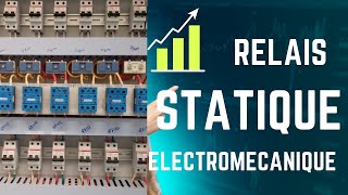 relais électromécanique et relais statique [upl. by Anehta]
