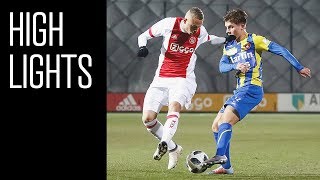 Highlights Jong Ajax  FC Oss [upl. by Eamaj]