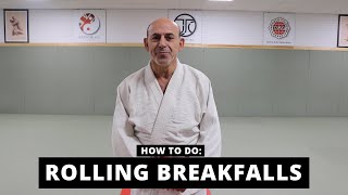 How to do a Rolling Breakfall Zenpo Kaiten Ukemi [upl. by Zavala781]