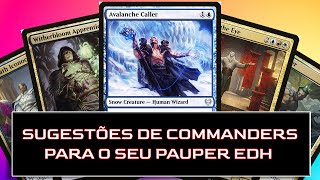 Sugestões de commanders para seu Pauper EDH [upl. by Paterson]