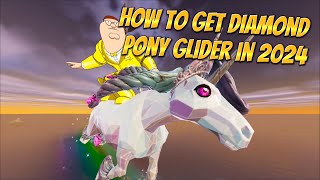 Fortnite How To Get The Diamond Pony Glider In 2024 [upl. by Anatlus800]