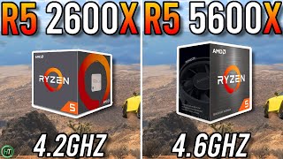 Ryzen 5 2600X vs Ryzen 5 5600X  Upgrade or Not [upl. by Sibell]