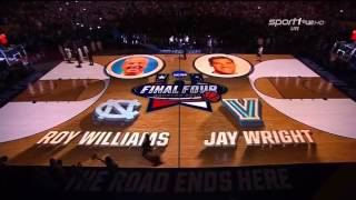 2016 NCAA Championship Game  Villanova vs UNC [upl. by Drahnreb]