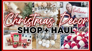 CHRISTMAS DECOR SHOP WITH ME AND HAUL 2024  KIRKLANDS  HOMEGOODS [upl. by Alejna]