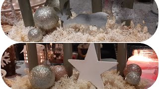 Adventsgesteck ruckzuck und nadelt nicht diy advent candles winter [upl. by Hosbein89]