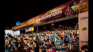 15K Nocturna Valencia Banco Mediolanum en imagenes [upl. by Salaidh]