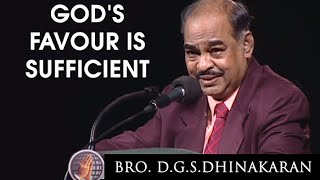 Gods Favour Is Sufficient English  Hindi  Dr DGS Dhinakaran [upl. by Fasano]