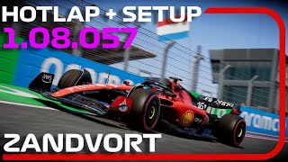 F1 23 ZANDVOORT Hotlap  Setup 108057 [upl. by Gladys]