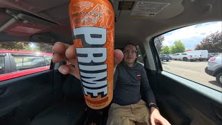 New Prime orange dream pop energy drink review [upl. by Dyan97]