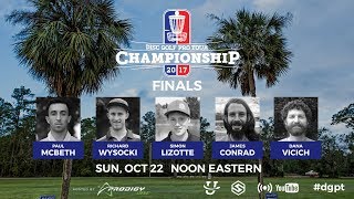 2017 Pro Tour Championship  Finals  Ricky Wysocki Paul McBeth Simon Lizotte James Conrad Dana [upl. by Tull954]