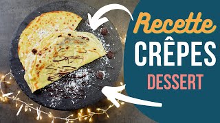 🍰 RECETTE DES CRÊPES SUCRÉES  Une recette facile et allégée pour les petites faims [upl. by Barbuto]