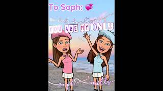 To soph 💞🌅🫶🏻  Sophs14y amp Milliesawsome  Milliesawsome [upl. by Apfelstadt]