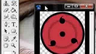 Sharingan Eye Tutorial [upl. by Suiddaht724]