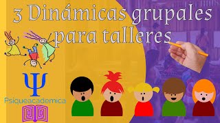 dinamicas de grupo dinamicas psicologia  dinamicas para talleres  psiqueacademica [upl. by Luhem703]