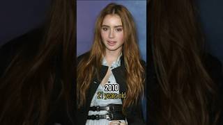 Lily Collins Trough the years shorts [upl. by Hance]