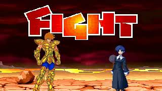 Leo Aiolia vs Ciel MUGEN BATTLE [upl. by Itsyrc915]