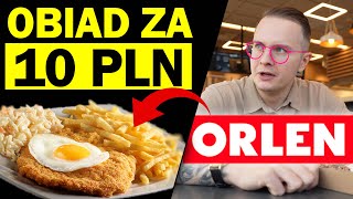 OBIAD ZA 10 ZŁ NA ORLENIE  CZY WARTO TAM JADAĆ [upl. by Tinor376]