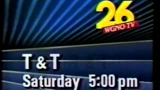 WGNO New Orleans Promos Commercials and Movie Open  1988 [upl. by Nosinned]