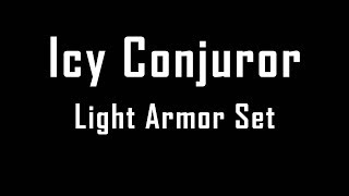 Icy Conjuror  Light Armor Set Wrathstone DLC [upl. by Idonah]