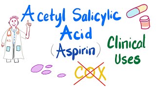 Acetyl Salicylic Acid ASA Clinical Uses [upl. by Urina]