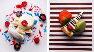 20 Fancy Plating Hacks That Will Blow Your Mind  DIY Dessert Decorations amp Hacks by So Yummy [upl. by Arocat]