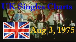 UK Singles Charts Flashback  Aug 03 1975 [upl. by Davies329]