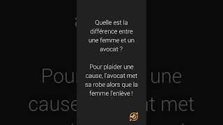 Blague  Une femme et un avocat… [upl. by Anis]