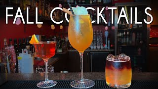 Easy Fall Cocktail Recipes for Thanksgiving 🥃🍁 [upl. by Aivyls522]