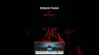 Rush E 2 IMPOSSIBLE  SheetMusicBoss ROBLOX Piano [upl. by Kolosick839]