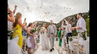 Most Beautiful Beach Wedding in Skopelos Island Greece [upl. by Lenehc843]