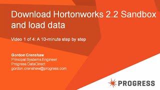 Download Hortonworks 22 Sandbox and load data [upl. by Adnolay]