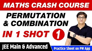 Permutation and Combination in 1 Shot Part 1  All Concepts Tricks amp PYQs  JEE Main amp Advanced [upl. by Akinahs]