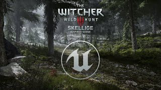 UE5 Skellige  The Witcher 3  Inspired Scene [upl. by Dene]