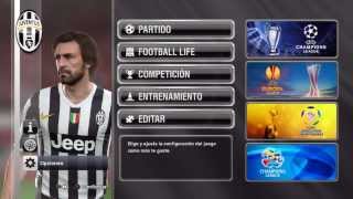 ¡Bienvenidos a PES 2014 Primera configuración HD [upl. by Riatsila413]