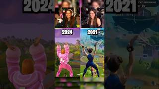 is there a BETTER emote than this 2021 vs 2024 [upl. by Ellekcim]