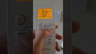 airconditioner Buddhahaus setting timer [upl. by Denby]