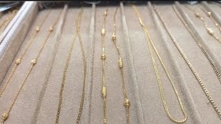 4gm onwards very lightweight goldchain collection from Mia by Tanishqtanishqgoldjewellerygoldrate [upl. by Sonnie]