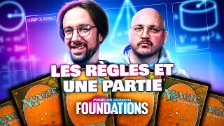 Débuter Magic en une vidéo avec M4f règles et gameplay pour commencer mtgfoundations [upl. by Inalawi]