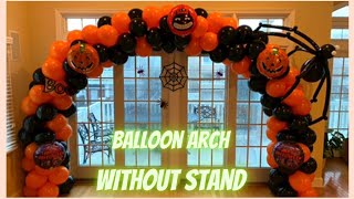 Balloon Arch WITHOUT STANDHalloween BalloonNo stand balloon arch [upl. by Eelak]