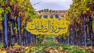 37  سورة الصافات  سعد الغامدي  Sourate ASSAFFAT  Saad El Ghamidi [upl. by Meri]