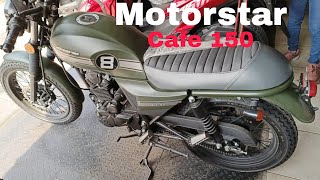 Quick review Motorstar Cafe 150 byahenifrank1015 [upl. by Grethel]