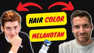 How melanotan changed the color of my hair permanently [upl. by Valtin]