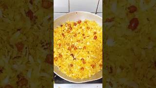 Poha Namkeen Recipe  Chivda Namkeen Tea Time Snack  Desi Zayaka shorts [upl. by Aleakam]