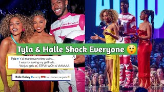 Tyla And Halle Bailey Squashed A Feud Rumor That Quickly Spread After [upl. by Cumine]