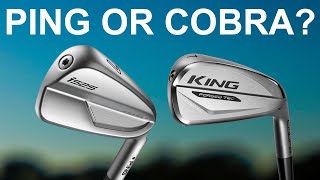 PING OR COBRA who Makes The BEST golf irons [upl. by Lecirg740]