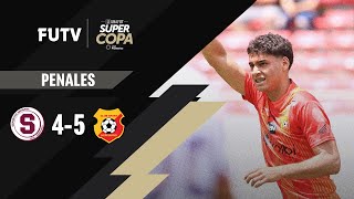 Penales Saprissa 45 Herediano  Supercopa 2024 [upl. by Domeniga]