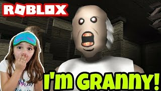 Playing Granny In Roblox Im Granny Playing Roblox With A Fan [upl. by Marcos]