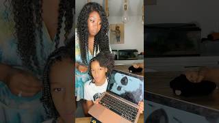 Confisquer 😤😡 coiffure tresse hairstyle familyfun viral humour short tresseafricaine fyp [upl. by Junette]