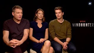 The cast of Mindhunter on our obsession with serial killers [upl. by Cilo961]