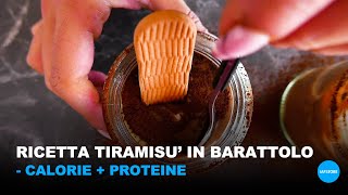 Ricetta Facile per Tiramisù Proteico in Bicchiere Monoporzione [upl. by Lorenz]